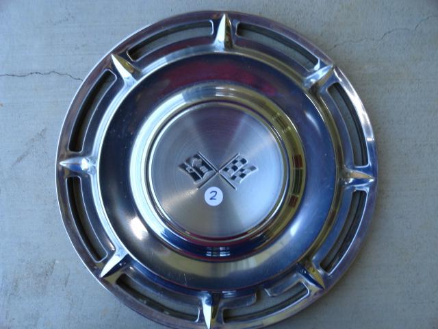1960 chevrolet impala hubcap #2