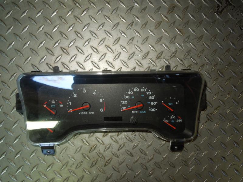 Jeep wrangler tj speedometer, tach dash gauge cluster 2003, 56047016ad, 2003