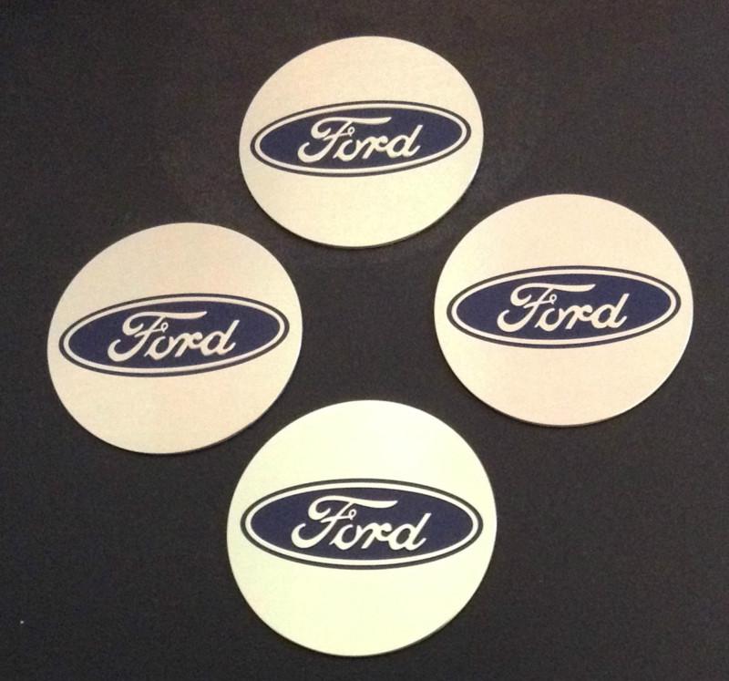 4 new ford econoline windstar focus wheel center cap emblems badge decal sticker