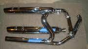 Harley davidson stock dual exhaust system