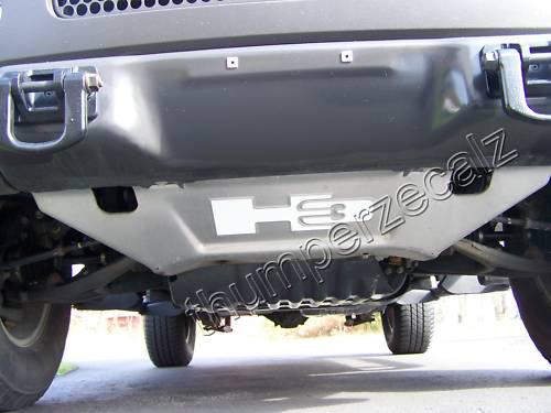 06-10 hummer h3 skid plate overlay decal - pick colors