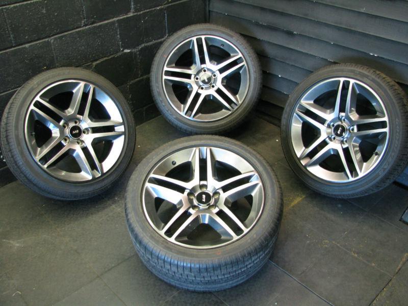 Oem ford mustang gt 500 factory wheels rims goodyear tires 3814