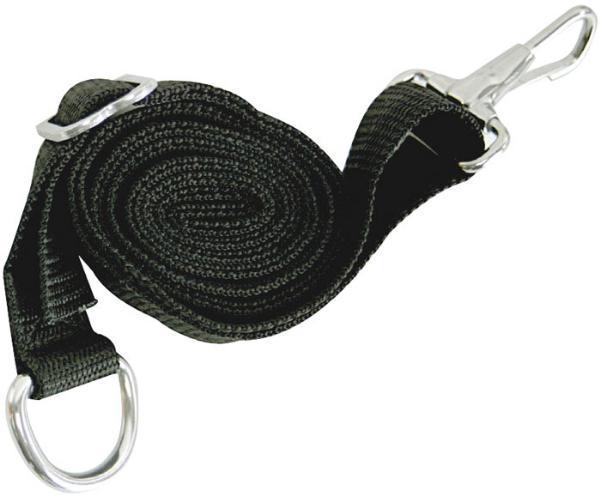 Whitecap bimini strap adjustable - black - 72" s-244bc