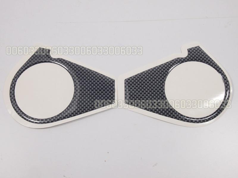Yoke protector sticker fit kawasaki zx-10r zx 10r 06 07 carbon fiber look yp-k03