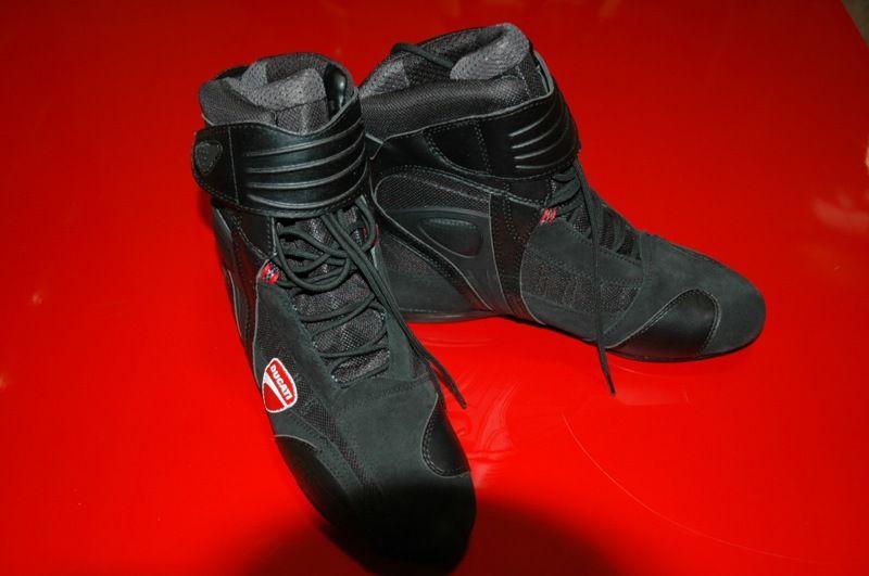 Ducati by tcx motorcycle boots - scarponcini company '13, black, euro size 42