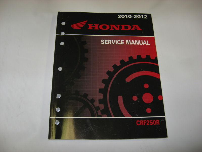 2010 2011 2012 honda crf250r helm service repair manual great condition 61krn52