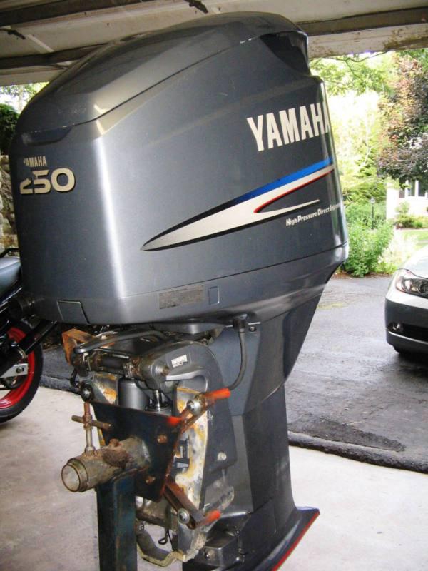 2004 yamaha 250hp outboard 2 stroke z250turc