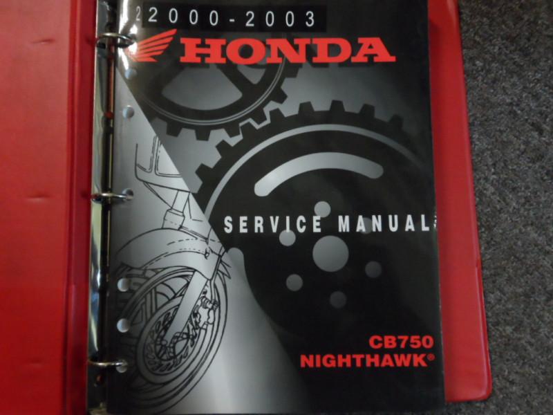 2000 2001 2002 2003 honda cb750 nighthawk service shop repair manual factory oem