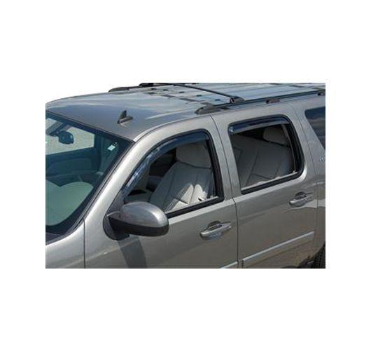 Putco window visor rear new smoked chevy full size truck suburban 580056