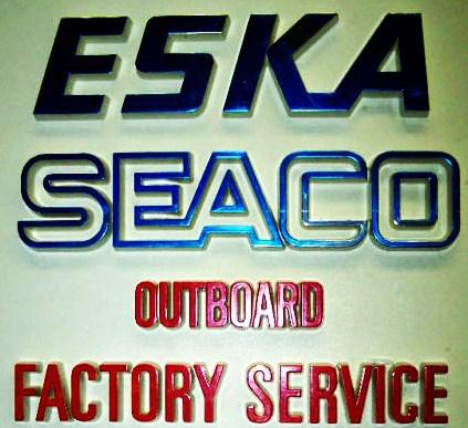 Eska outboard service manual repair 1.2 - 15hp condensed version on cd