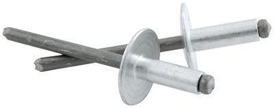 Allstar rivets blind rivets 3/16" rivet 5/8" head aluminum/steel silver setof250