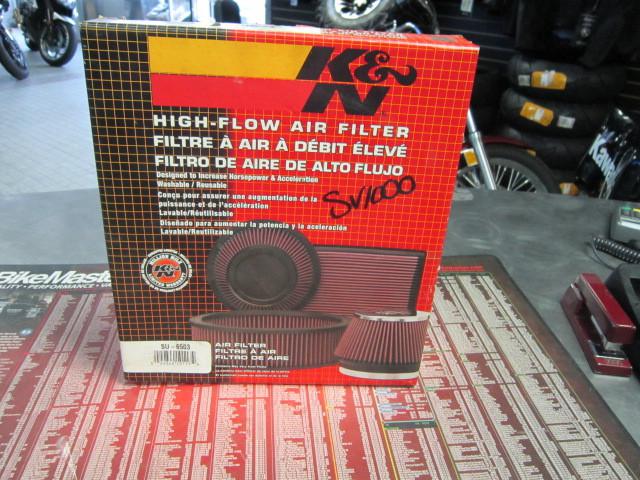 K&n high flow air filter