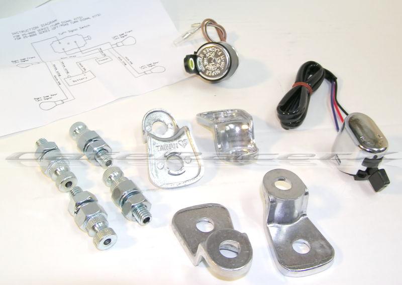 Purchase Universal Motorcycle Turn Signal Mounting Kit & Wiring Kit