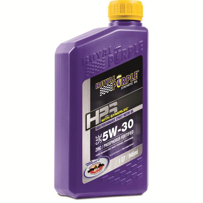 Royal purple hps street motor oil automotive 5w30 12 quarts