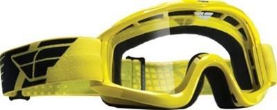 Fly racing focus adult mx offroad goggles yellow
