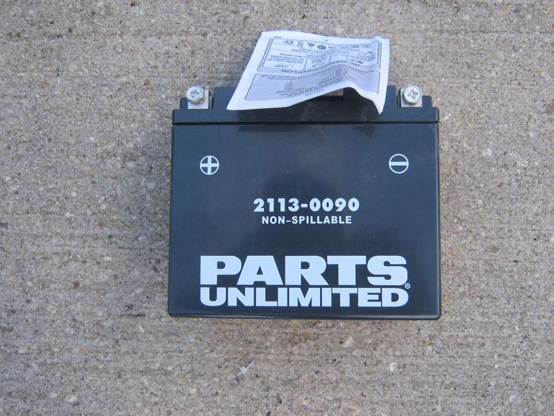 Parts unlimited yt12b-bs/yt12b4 battery
