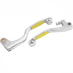 Msr hp lever set with grip yellow fits 00-04 suzuki drz400