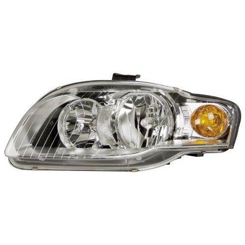 2005-2008 audi a4/s4/rs headlight headlamp halogen assembly front driver side lh
