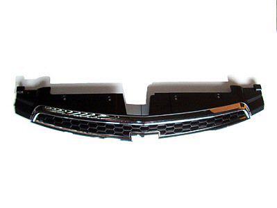 11-13 cruze new front bumper upper grille chrome and black 