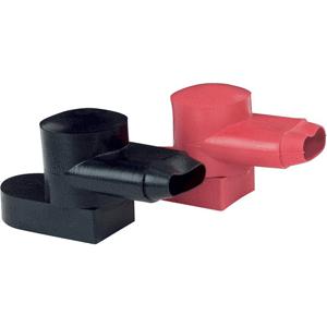 Blue sea 4001 red/black pair rotating cablecapspart# 4001