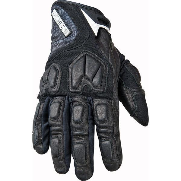 Black m speed and strength tough as nails leather/textile glove