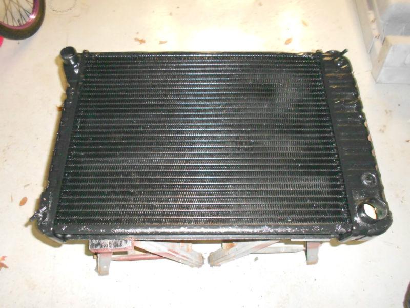 1968 camaro ss original 4 row radiator