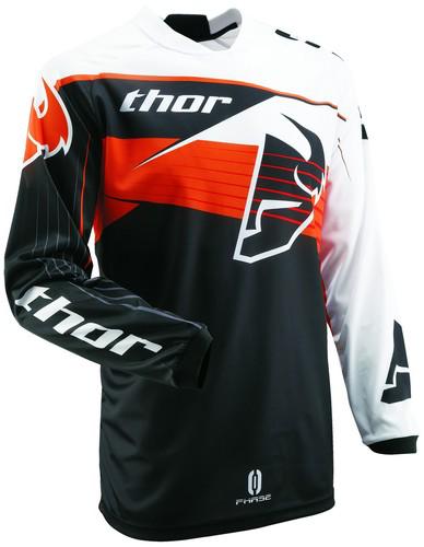 Thor phase streak 2013 mx/offroad jersey orange 2xl