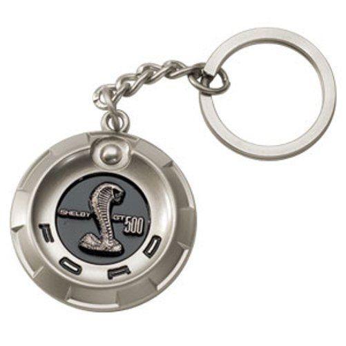 New 07 08 09 10 11 12 13 14 ford mustang svt shelby gt500 alloy gas cap keychain
