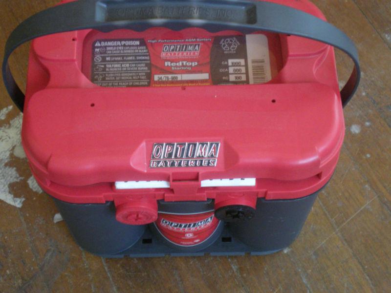 New optima red top starting battery 34/78 34 8004-003 