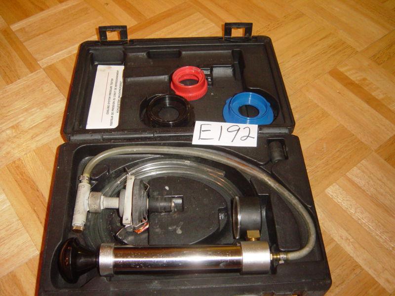 Matco tools cooling system pressure tester kit pt70800