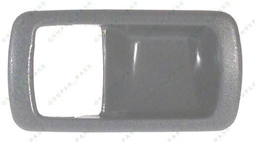 92 - 96 inside  door handle bezel trim cover casing grey lh fits: toyota camry