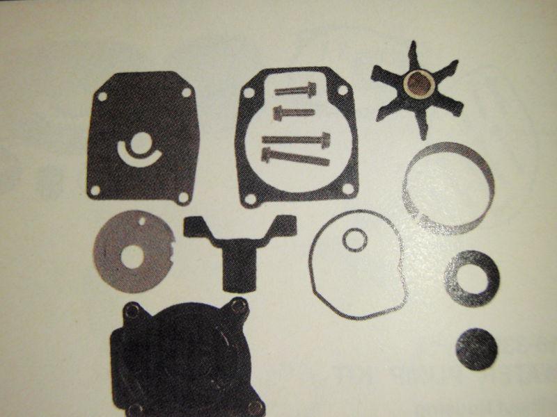 Water pump kit 18-3399 fits johnson evinrude outboard replaces 396933 omc engine