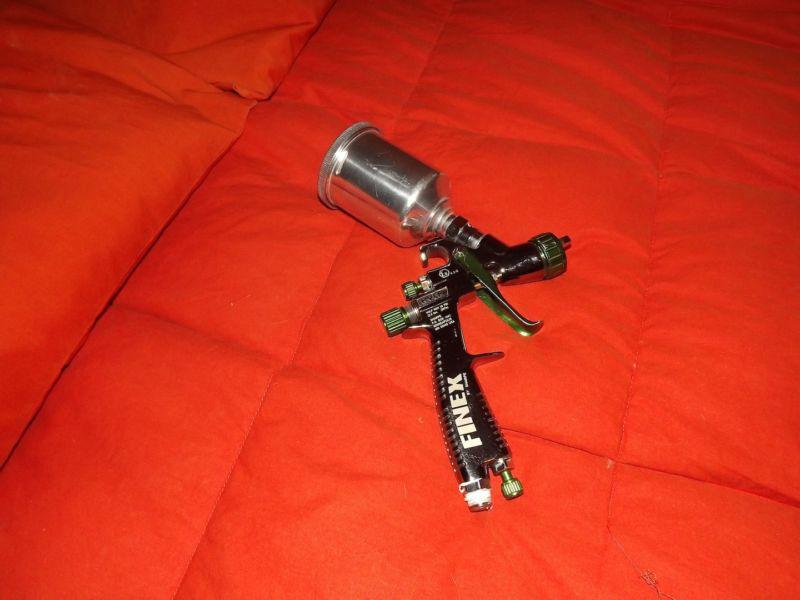 Finex sharpe fx100 mini hvlp spray gun 1.0mm 248752