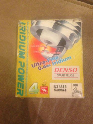 Denso performance iridium power spark plug  iu27a 5366  set of 4