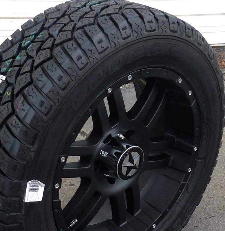 20" flat black wheels & tires hummer h3, 20x9 matte black 20 inch 6x5.5 rims