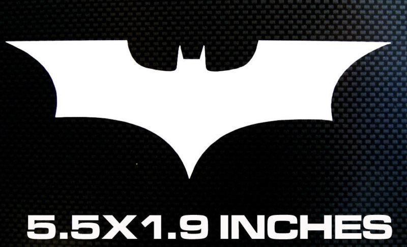 New batman 2 logo logo car window laptop decal sticker