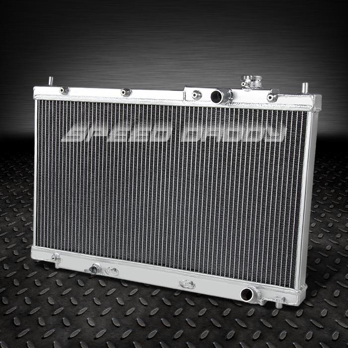 2-row/core full aluminum racing radiator 01-05 honda civic ex/lx em2 es1 es mt