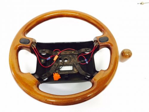 1990-1997 mazda miata wooden steering wheel and shifter knob