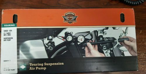 Harley davidson touring suspension air pump