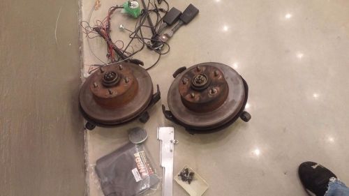 1968 chevelle rotors, spindles, steering arms, and dust covers