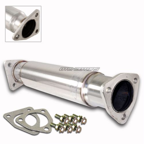 High flow stainless steel racing test pipe for 1998-2002 honda accord v6 3.0l
