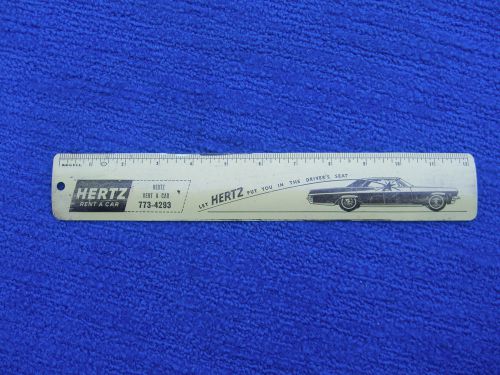 1966 chevrolet seadan promo ruler hertz rent a car chevy impala biscayne