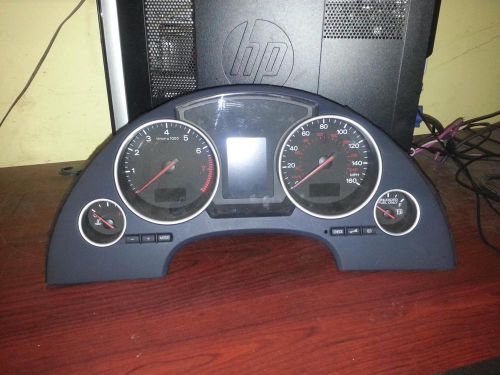 Audi audi a4 speedometer (cluster), conv, mph, w/o navigation 03