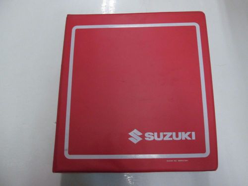 2002 03 04 2005 suzuki dr-z250 service manual binder worn stained factory oem***