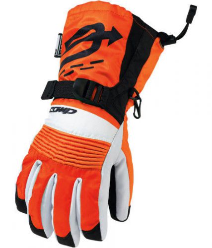 Arctiva comp s6 youth insulated snowmobile gloves orange xl