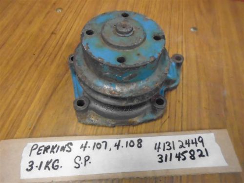 Perkins 4.107 4.108 4-107 4-108 circulating water pump assembly. includes pulley