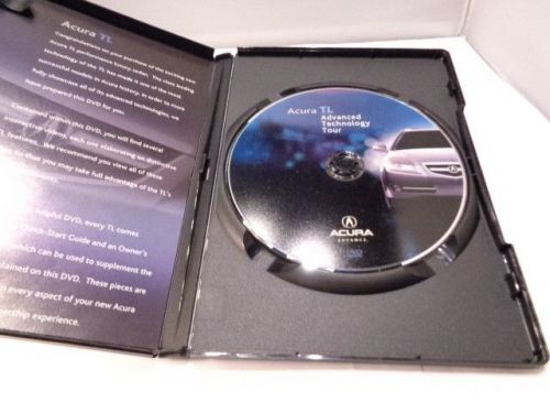 2007 acura tl  ~ advanced technology tour dvd oem disc