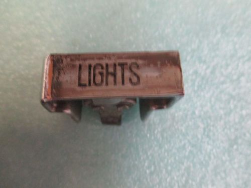 1941 buick head light chrome pull, knob instrument panel