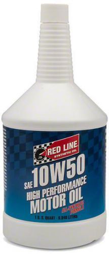 Red line 10w50 motor oil 1 qt