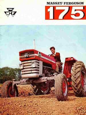 Massey ferguson mf 175 operations manual for mf175 tractor service &amp; maintenance